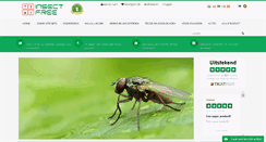 Desktop Screenshot of insect-free.eu